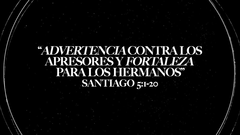 Santiago 5:1-20 \