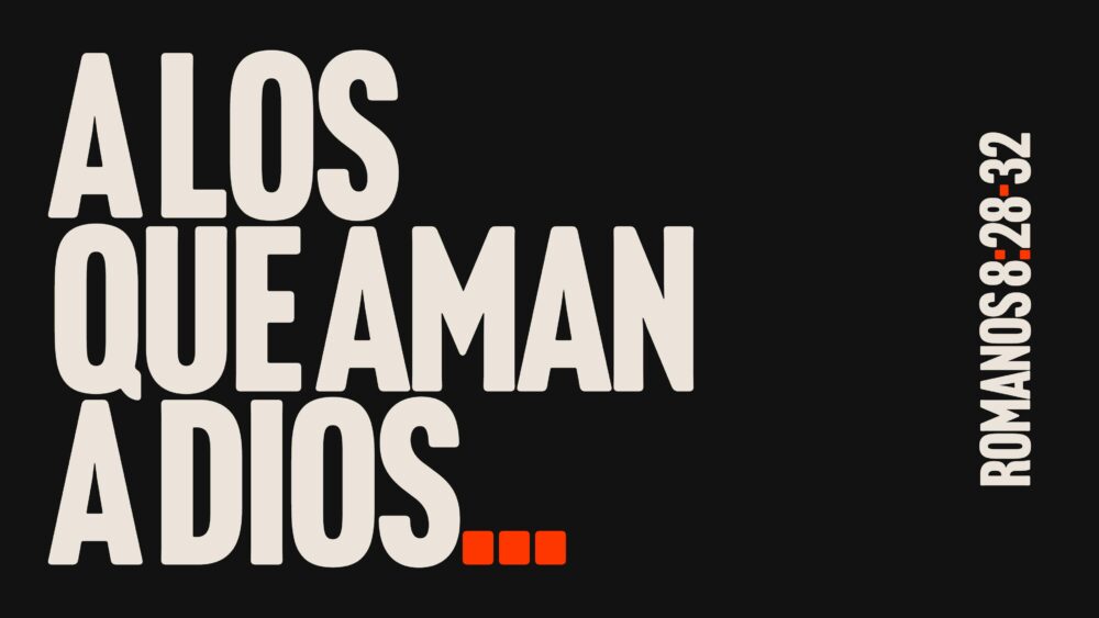 Romanos 8:28-32 | A los que aman a Dios